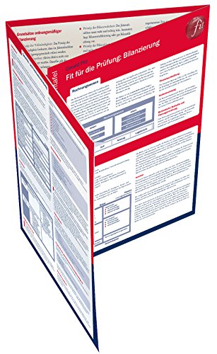 - Fit für die Prüfung: Bilanzierung: Lerntafel