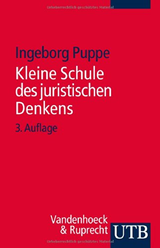 - Kleine Schule des juristischen Denkens