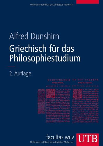 - Griechisch für das Philosophiestudium