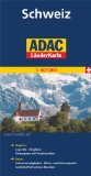  - ADAC Länderkarte Süd-Deutschland 1:500.000: Register: Legende, Zufahrtskarten, Citypläne, Autokennzeichen, Ortsregister mit Postleitzahlen. Karte: ... Nationalparks, landschaftlich schöne Strecken