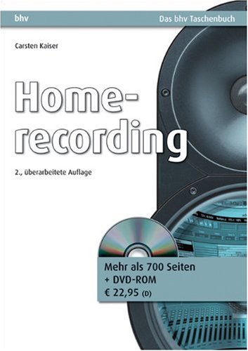  - Homerecording (DAS bhv TASCHENBUCH)