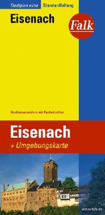- Falk Stadtplan Extra Standardfaltung Eisenach