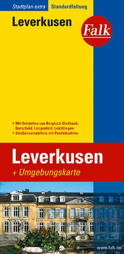 - Falk Stadtplan Extra Standardfaltung Leverkusen