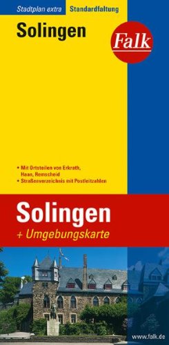 - Falk Stadtplan Extra Standardfaltung Solingen