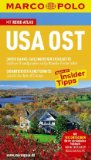  - MARCO POLO Kontinentalkarte USA Ost, Große Seen, Appalachen, Atlantikküste, Florida 1:2 Mio.: Mit landschaftlich schönen Strecken und ... Ausklappen, Entfernungstabelle, Ortsregister