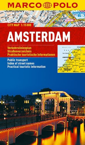  - Marco Polo City Map International Amsterdam 1:15 000