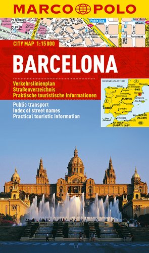 - MARCO POLO Cityplan Barcelona 1:15 000