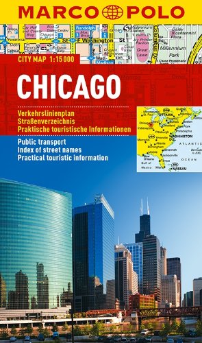  - Marco Polo City Map International Chicago 1:15 000