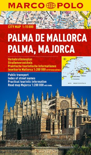 - MARCO POLO Cityplan Palma de Mallorca 1:15 000