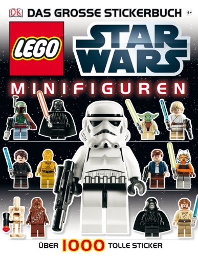  - LEGO Star Wars Minifiguren. Das große Stickerbuch: Über 1000 tolle Sticker