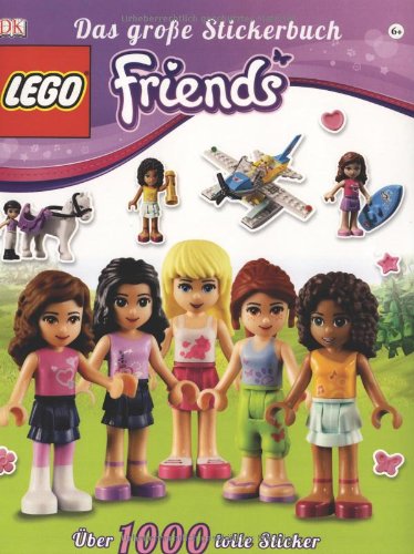 - LEGO® Friends Das große Stickerbuch: Über 1000 tolle Sticker