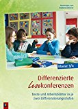 - Differenzierte Lesekonferenzen - Klasse 1/2: Texte und Arbeitsblätter in je zwei Differenzierungsstufen