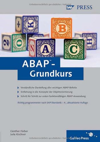 - ABAP-Grundkurs: Verständliche Darstellung aller wichtigen ABAP-Befehle (SAP PRESS)