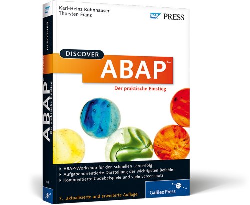 - Discover ABAP: Der praktische Einstieg (SAP PRESS)