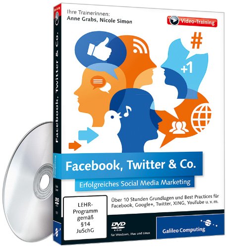 - Facebook, Twitter & Co - Erfolgreiches Social Media Marketing (Video-Training)