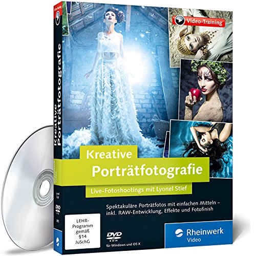 - Kreative Porträtfotografie: Fotoshootings, Retusche und Bildlooks. Live am Set mit Lyonel Stief