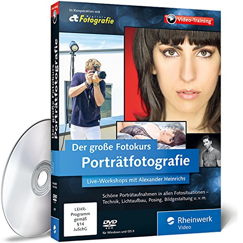 - Der große Fotokurs: Porträtfotografie: Live-Workshops mit Alexander Heinrichs