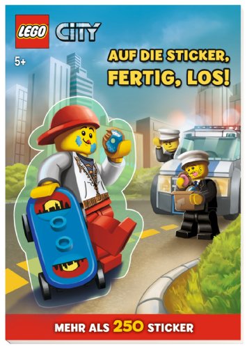  - Lego City: Auf die Sticker, fertig, los!: Mehr als 250 Sticker