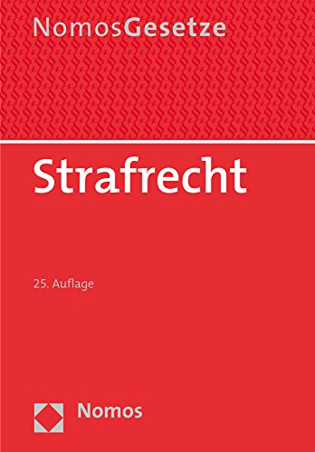  - Strafrecht: Textsammlung, Rechtsstand: 15. August 2016