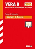  - VERA 8 / Kompetenztest Deutsch (Gymnasium): Arbeitsheft mit Audio-CD und Lösungen
