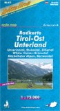  - München-Verona Radführer 1 : 75 000: München-Bad Tölz-Achensee-Innsbruck-Sterzing-Brixen-Bozen-Trient-Riva-Garda-Verona und Etschtal