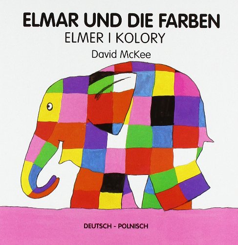  - Elmar und die Farben, deutsch-polnisch