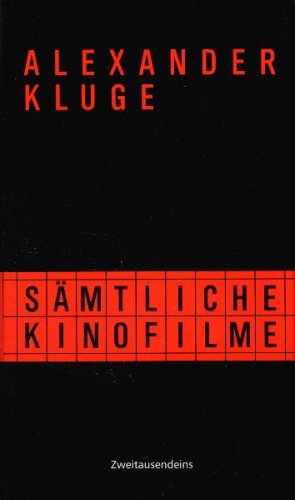 - Sämtliche Kinofilme: Abschied von gestern, Gelegenheitsarbeit einer Sklavin, Die Artisten in der Zirkuskuppel: ratlos, Die unbezähmbare Leni Peickert, ... Zeit, Vermischte Nachrichten, Kurzfilme [16 D