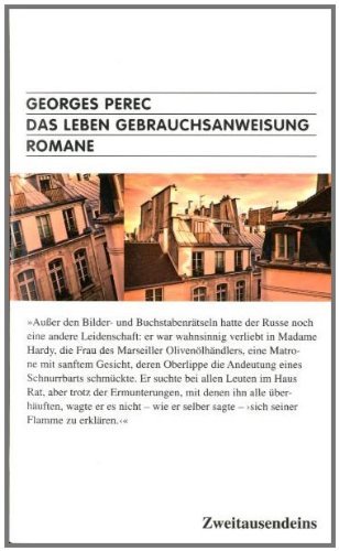 - Das Leben Gebrauchsanweisung: Romane