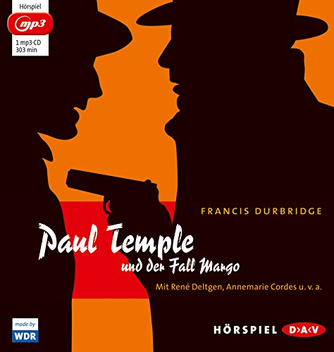  - Paul Temple und der Fall Margo (mp3-Ausgabe): Hörspiel mit René Deltgen, Annemarie Cordes u.v.a. (1 mp3-CD)