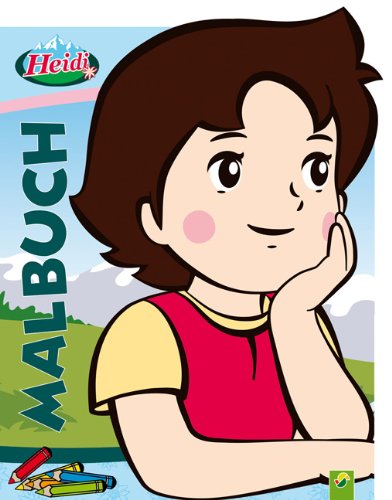 - Heidi - Konturenmalbuch