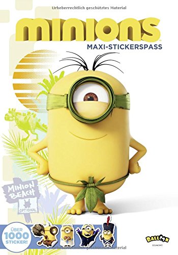 - Minions - Maxi-Stickerspaß