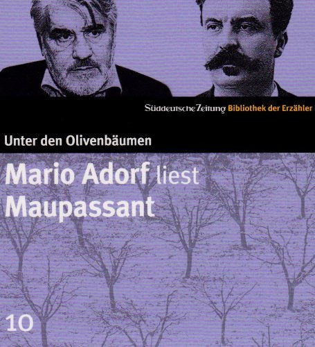  - Mario Adorf liest Maupassant. CD. SZ Bibliothek der Erzähler