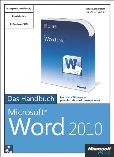 - Microsoft Word 2010 - Das Handbuch