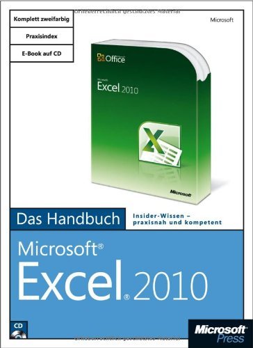 - Microsoft Excel 2010 - Das Handbuch