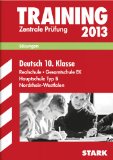  - Training Abschlussprüfung Realschule Nordrhein-Westfalen / Englisch Zentrale Prüfung 10. Klasse 2013 mit MP3-CD: Mit der aktuellen Prüfung. Realschule ... ·Gesamtschule EK · Hauptschule Typ B