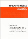  - Schuldrecht BT 1. Kauf-, Miet- und Werkvertragsrecht