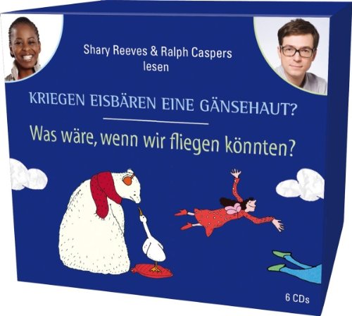  - CD WISSEN Junior - Kriegen Eisbären eine Gänsehaut? / Was wäre, wenn wir fliegen könnten? Sammelbox, 6 CDs