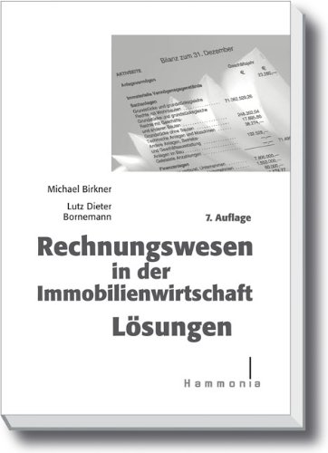 - Rechnungswesen in der Immobilienwirtschaft Lösungen