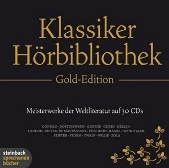 - Die Klassiker Hörbibliothek Gold-Edition. 30 CDs.