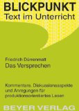  - Das Versprechen von Dürrenmatt. Textanalyse und Interpretation mit ausführlicher Inhaltsangabe und Abituraufgaben mit Lösungen