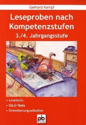- Leseproben nach Kompetenzstufen: 3./4. Jahrgangsstufe