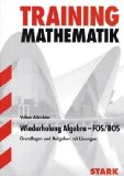  - Training Mathematik FOS / BOS / Fachschule / Fachakademie: Training Mathematik FOS/BOS, Nichttechnik. 12. Klasse FOS - BOS, Analysis - Stochastik.: Nichttechnik, Analysis und Stochastik