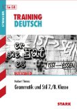  - Klassenarbeiten Deutsch 7. Klasse für G8