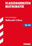  - Klassenarbeiten Englisch 9. Klasse mit MP3-CD für G8. Klassenarbeiten Englisch