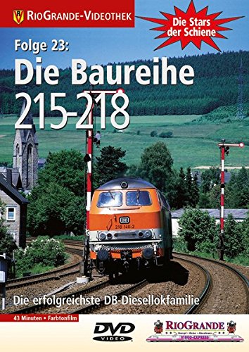 DVD - Die Baureihe 215-218 - DB-Diesellokfamilie