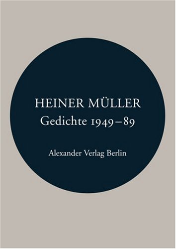  - Gedichte 1949 - 1989