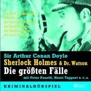  - Sherlock Holmes und Dr. Watson - Die größten Fälle. 5 CDs: Der Hund von Baskerville / Silberstrahl / Der Shoscombe-Rennstall / Das Beryll-Diadem / Das Musgrave-Ritual / Das letzte Problem