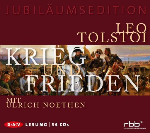Tolstoi , Leo - Krieg und Frieden (gelesen von Ulrich Noethen) (54 CDs)