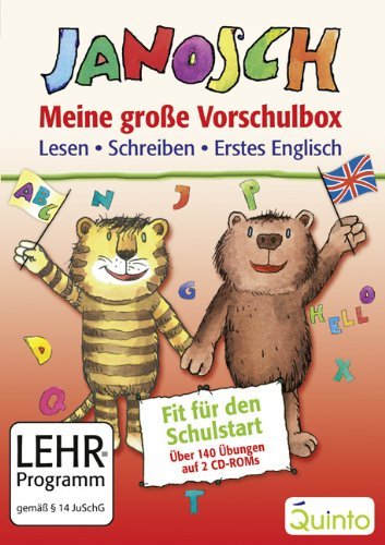  - JANOSCH - Meine große Vorschulbox: Lesen, Schreiben, Erstes Englisch