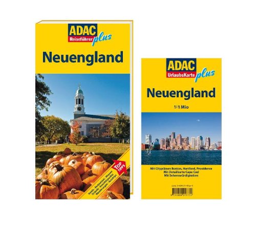 - ADAC Reiseführer plus Neuengland: Mit extra Karte zum Herausnehmen